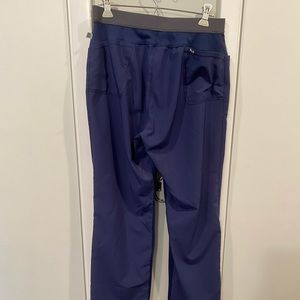 Cherokee infinity navy scrub pants in small tall.